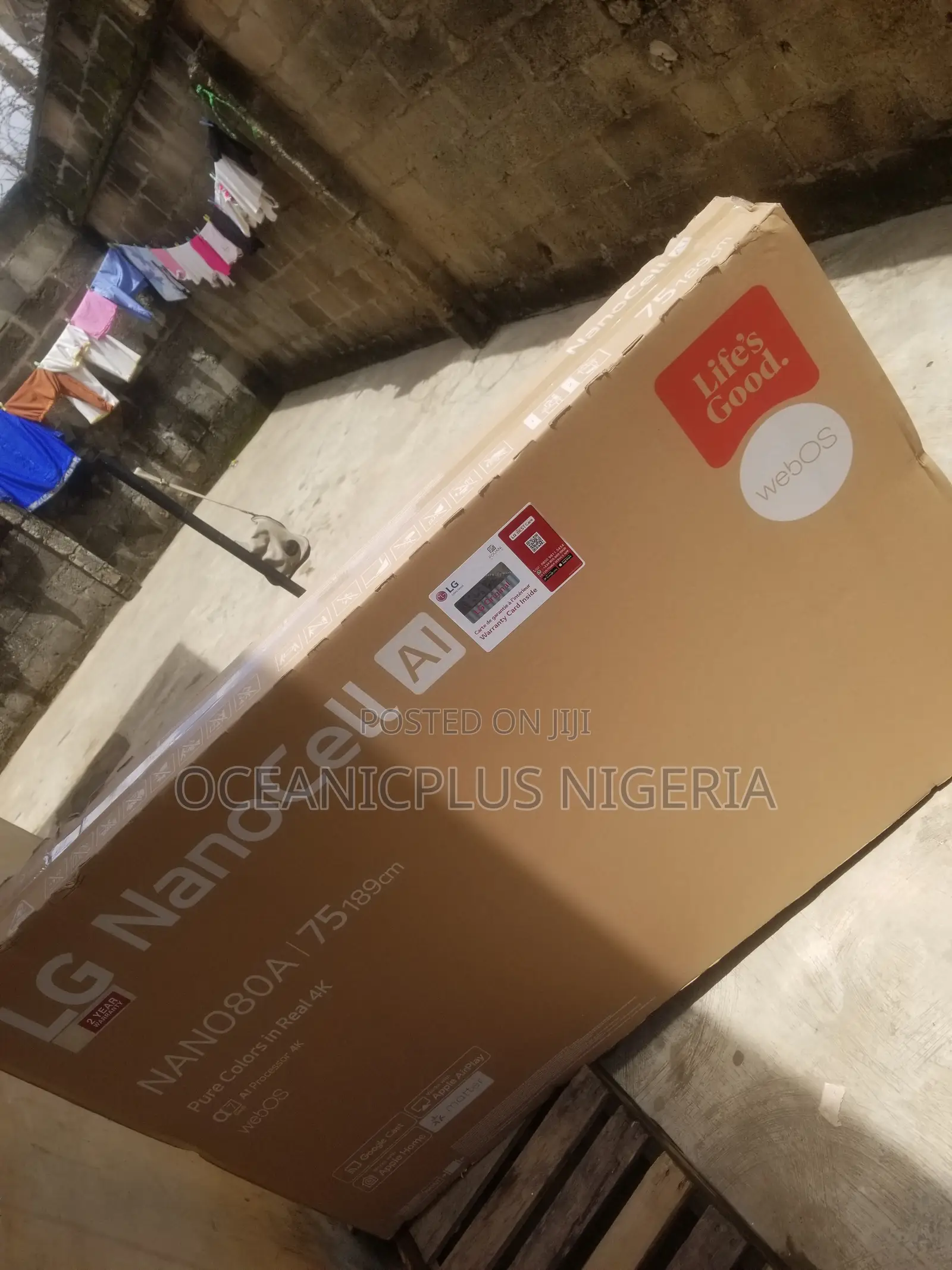 LG NANO80A 75-Inch Movie Gaming TV