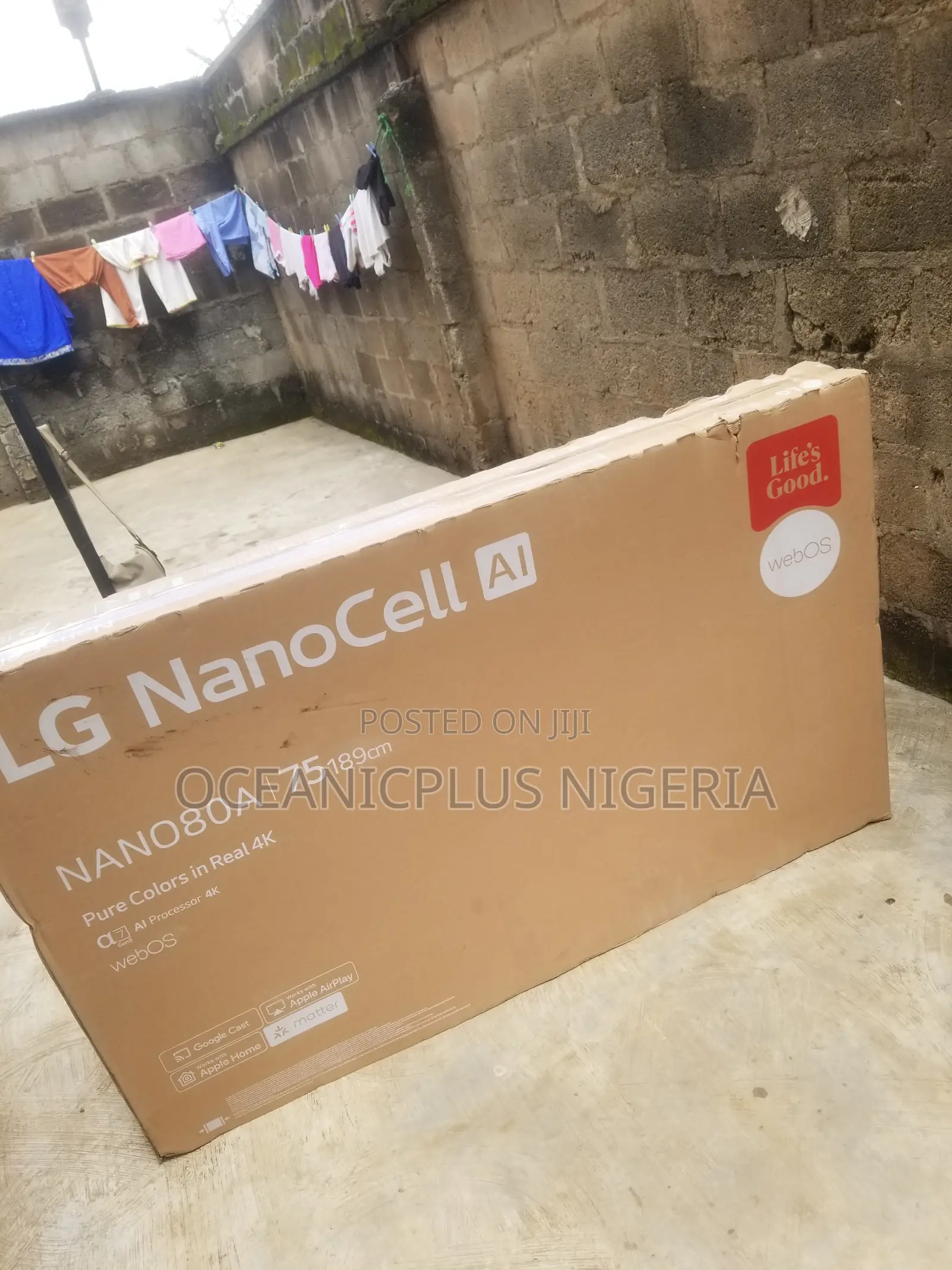 LG NANO80A 75-Inch Movie Gaming TV