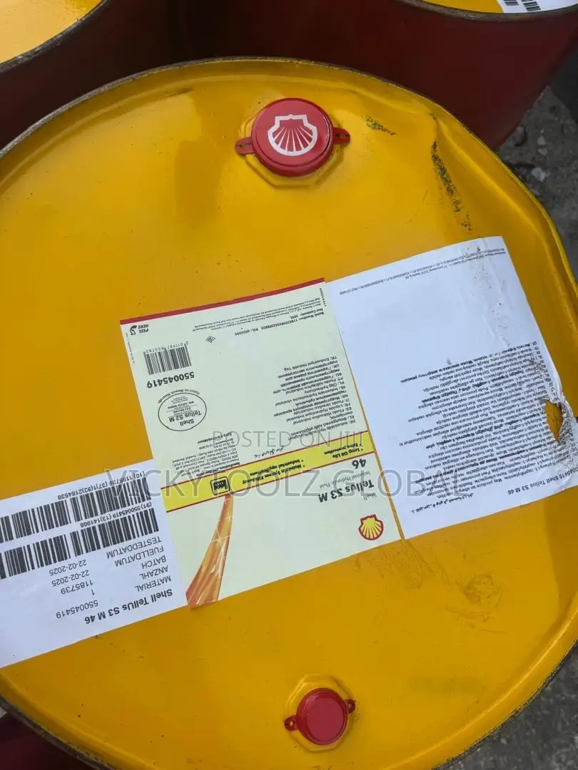 Shell Tellus S3 M 46 Industrial Hydraulic Oil 209Liters//Drum