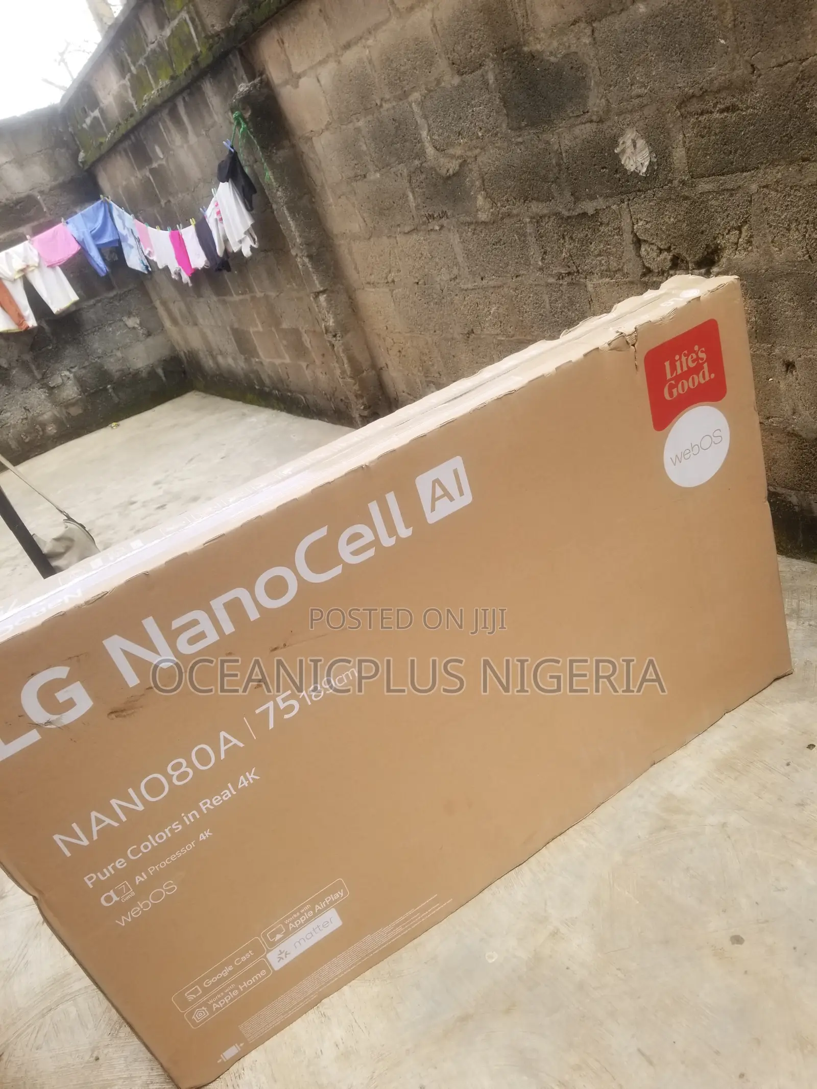 LG 75” NanoCell Smart Home Theater TV