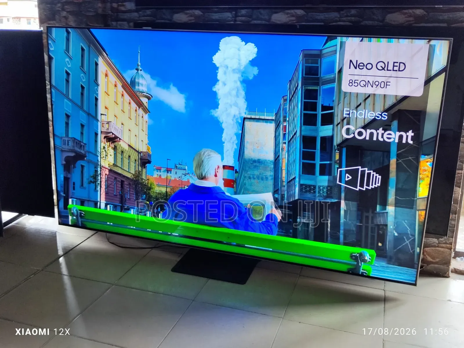 Boxed 85" Samsung Neo Qled 4k QN90F 144Hz Refresh Rate Gaming Smart TV