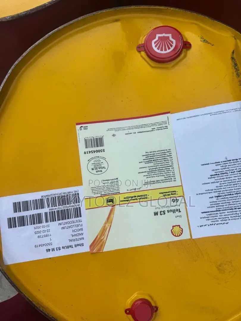 Shell Tellus S3 M 46 Industrial Hydraulic Oil Drum