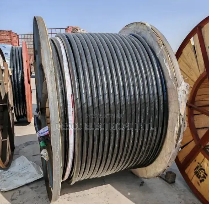 Original 50mmx4core Armoured Cable Full Gauge Wire Made in Turkey