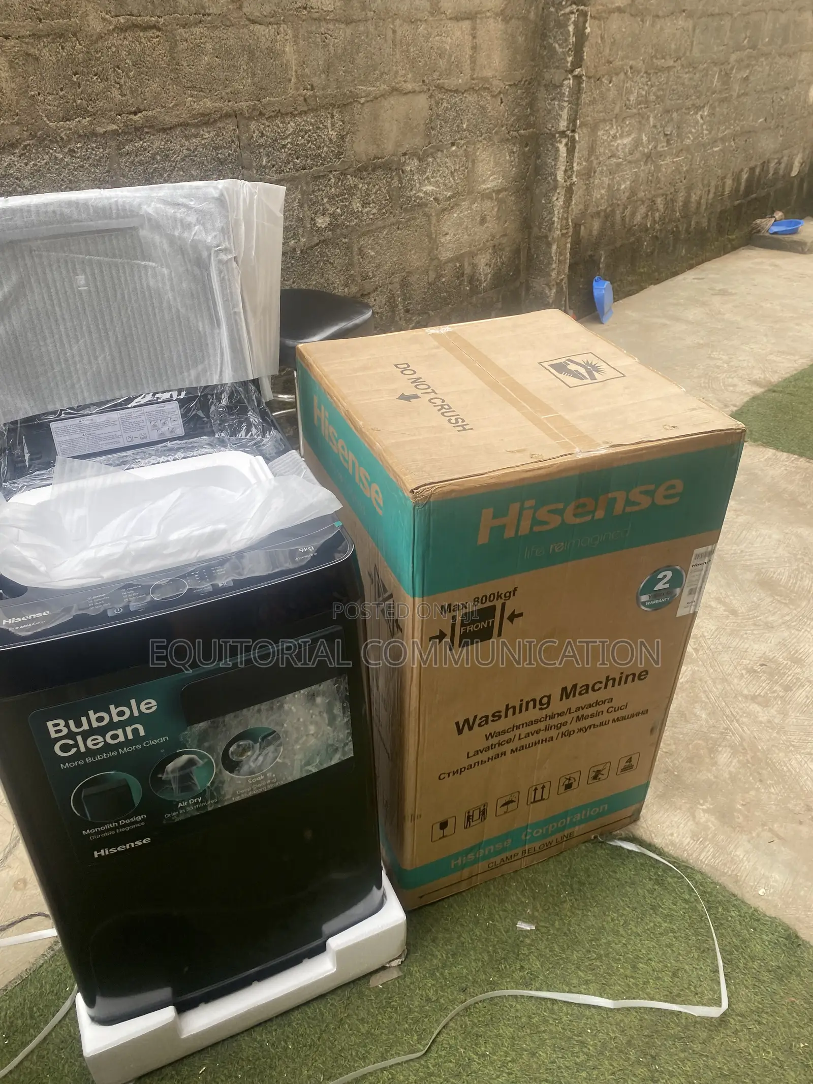 Hisense 9KG Residential Washing Machine
