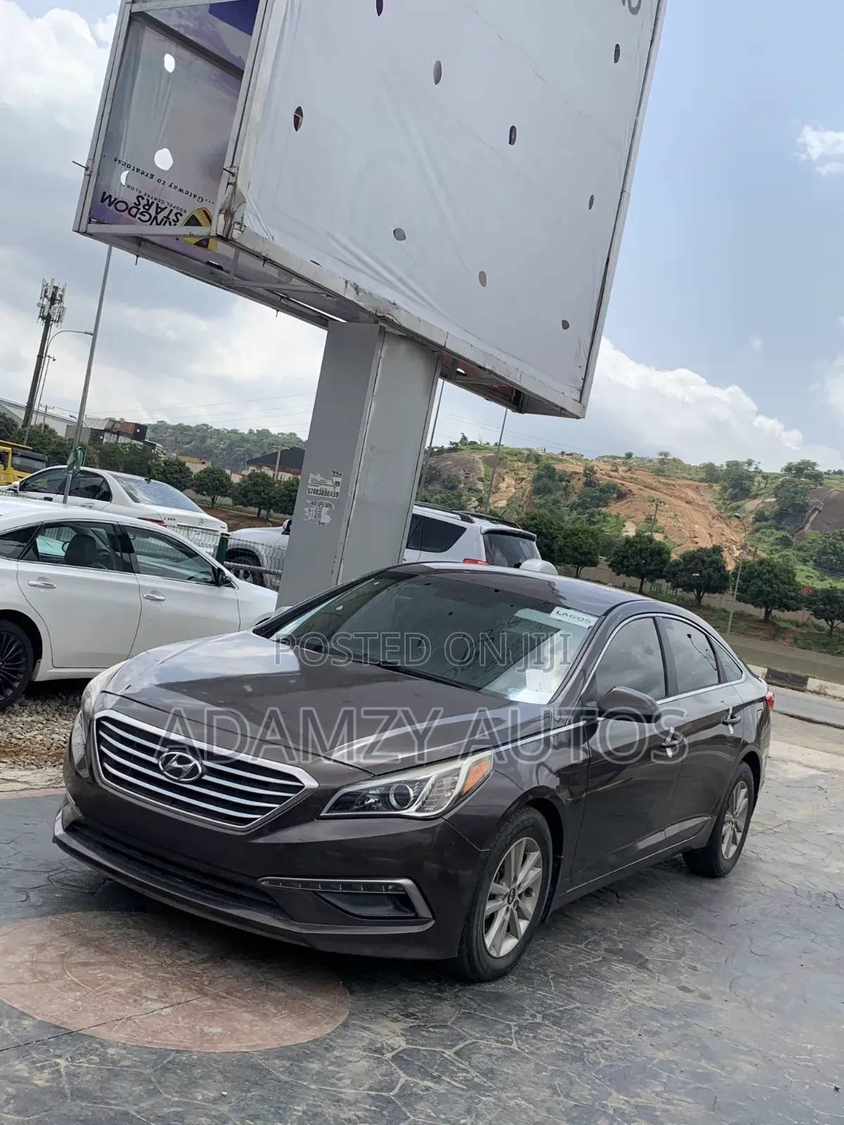 Hyundai Sonata 2015 Brown