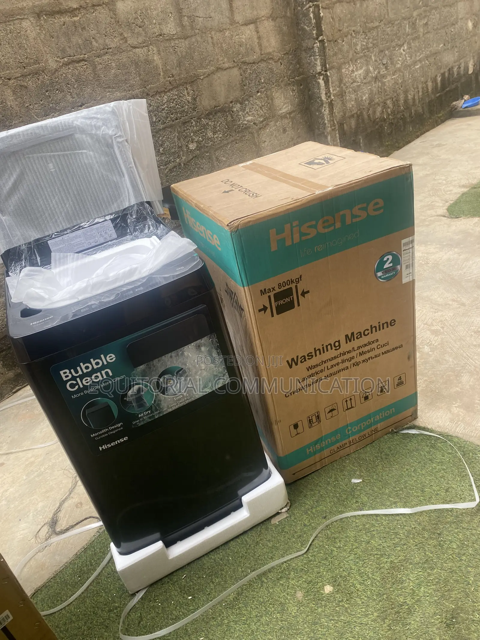Hisense 9KG Heavy Capacity Top Load Washer