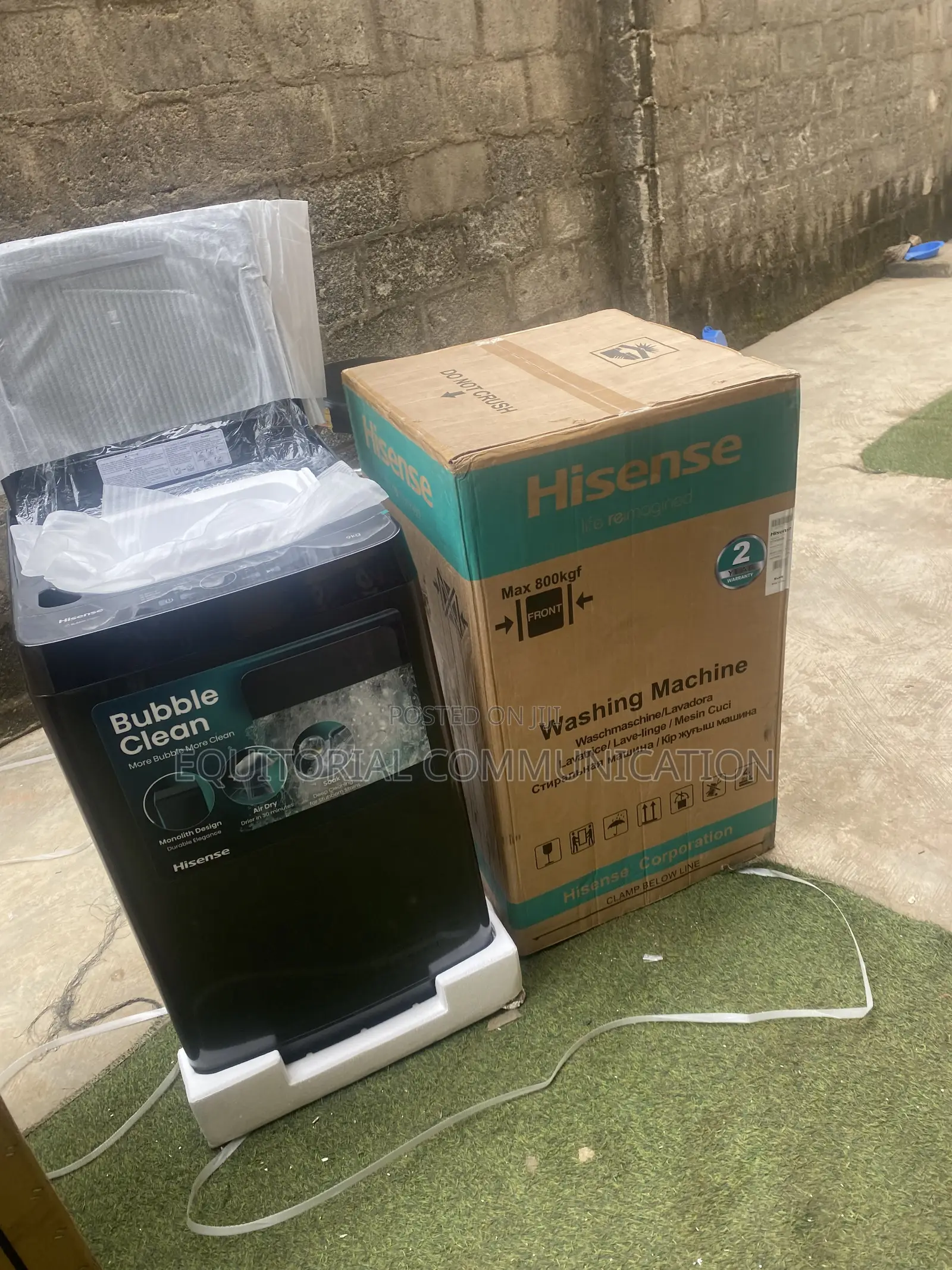 Hisense 9KG Automatic Top Load Clothes Machine