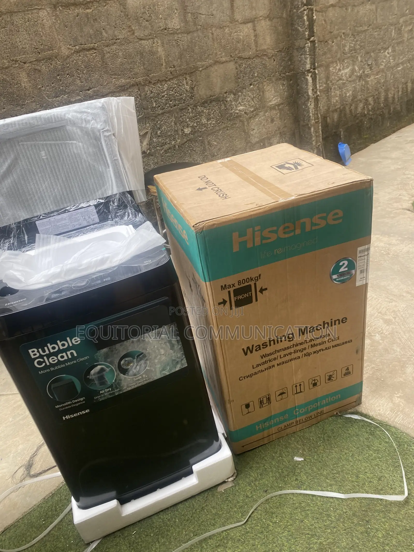 Hisense 9KG Automatic Top Load Clothes Machine