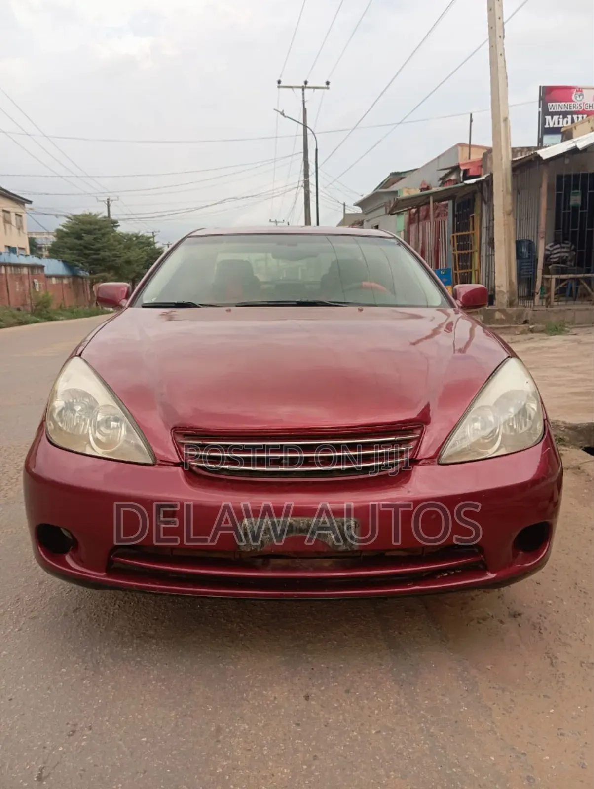 Lexus ES 2004 Red