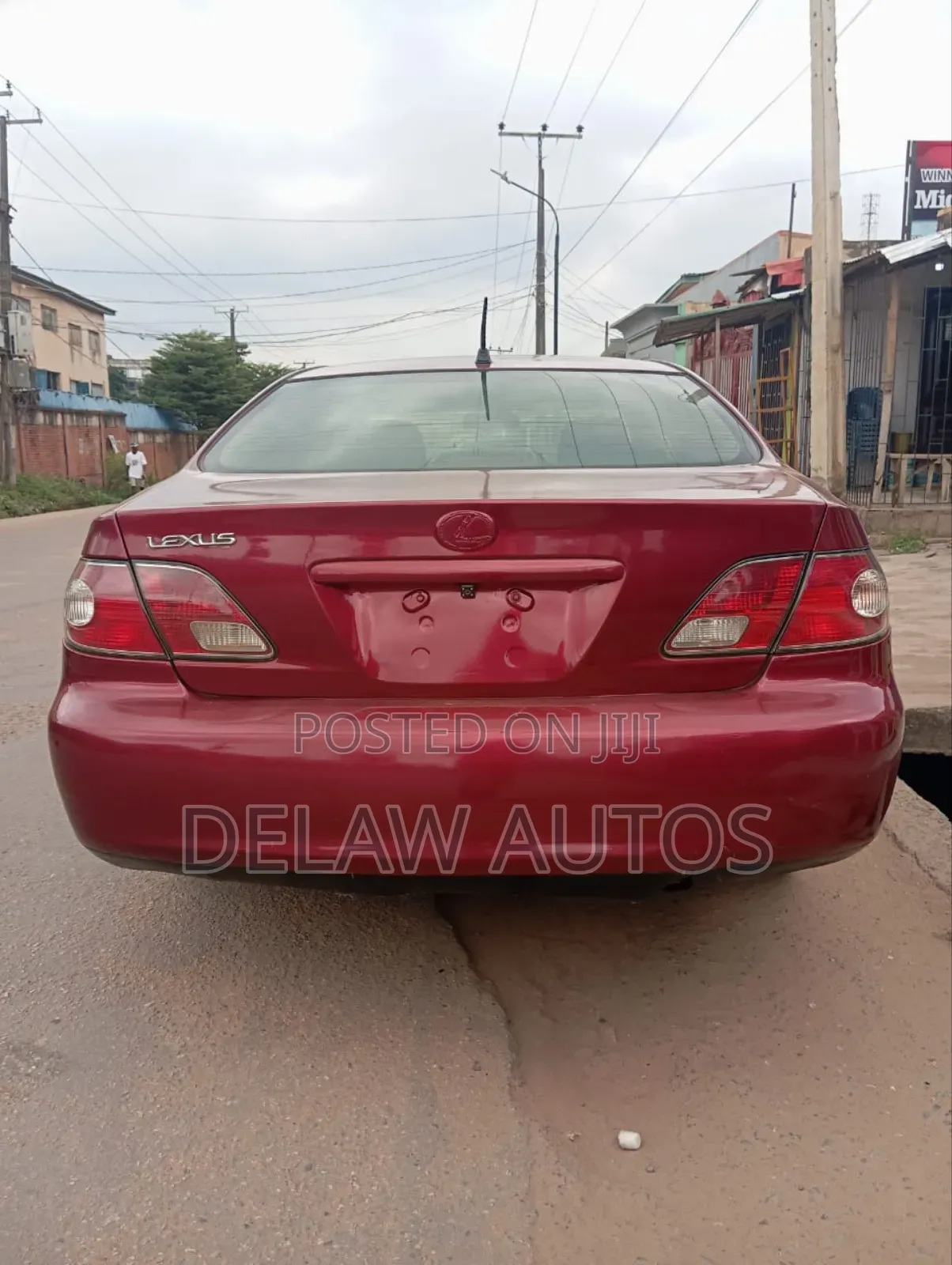 Lexus ES 2004 Red