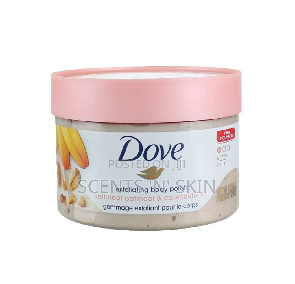 Dove Exfoliating Body Polish With Colloidal Oatmeal and Calendula Oil