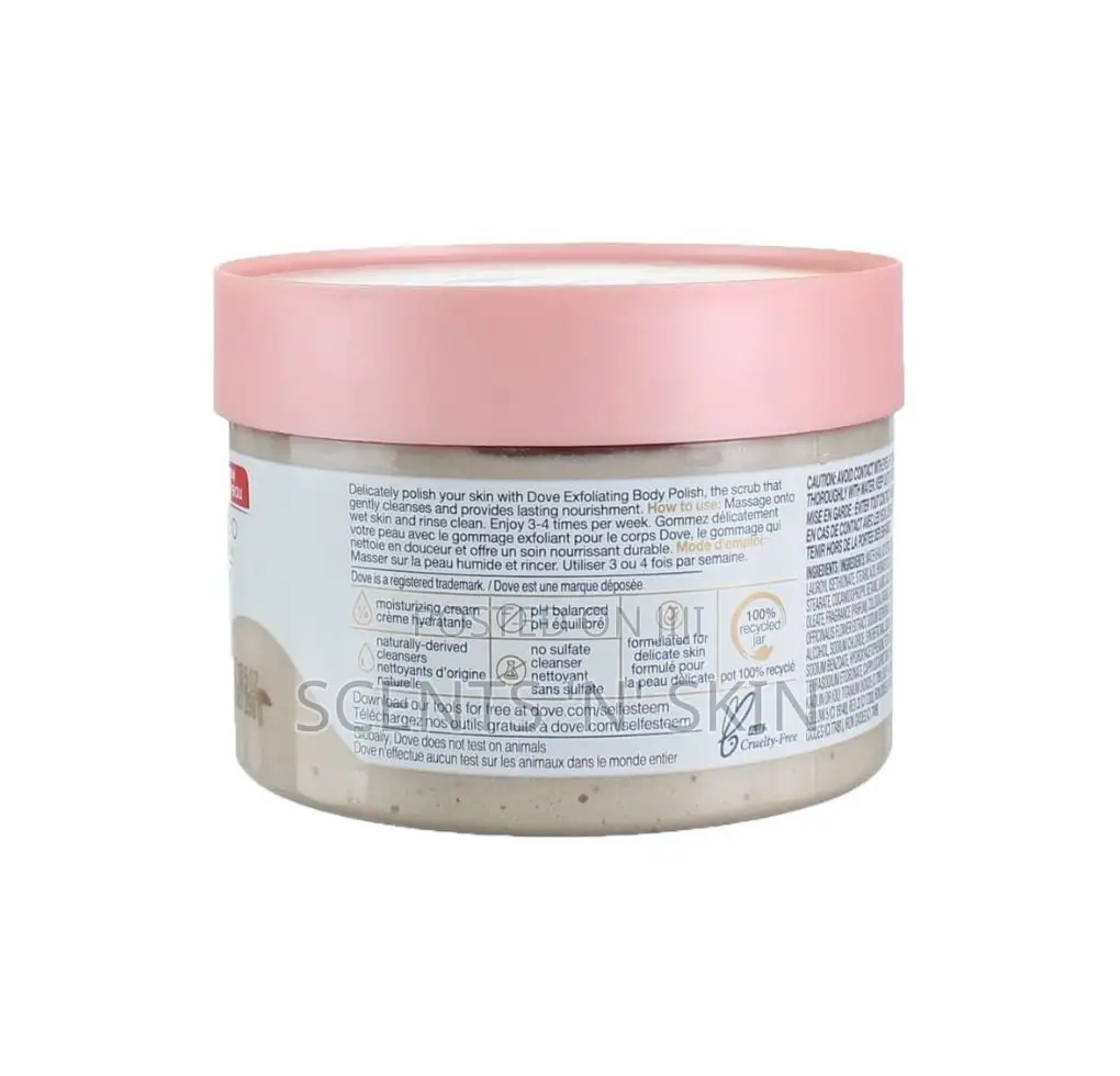 Dove Exfoliating Body Polish With Colloidal Oatmeal and Calendula Oil