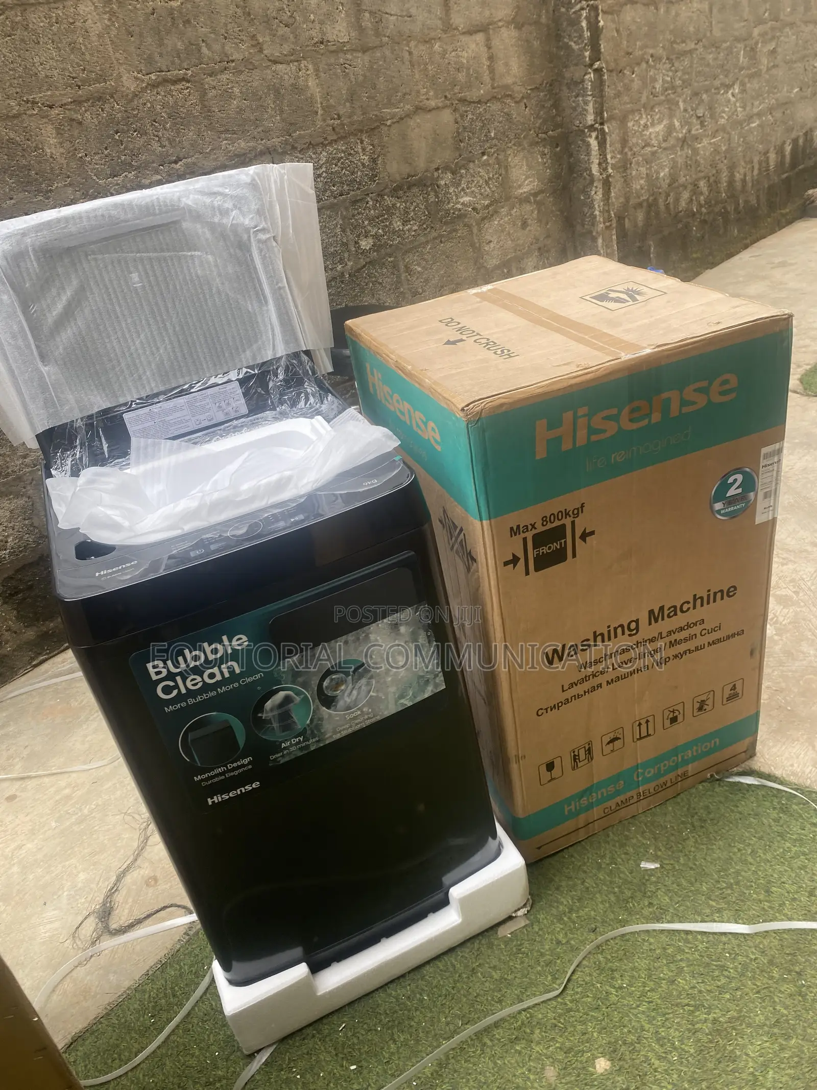 Hisense WT3K9022B 9KG Family Washing Appliance