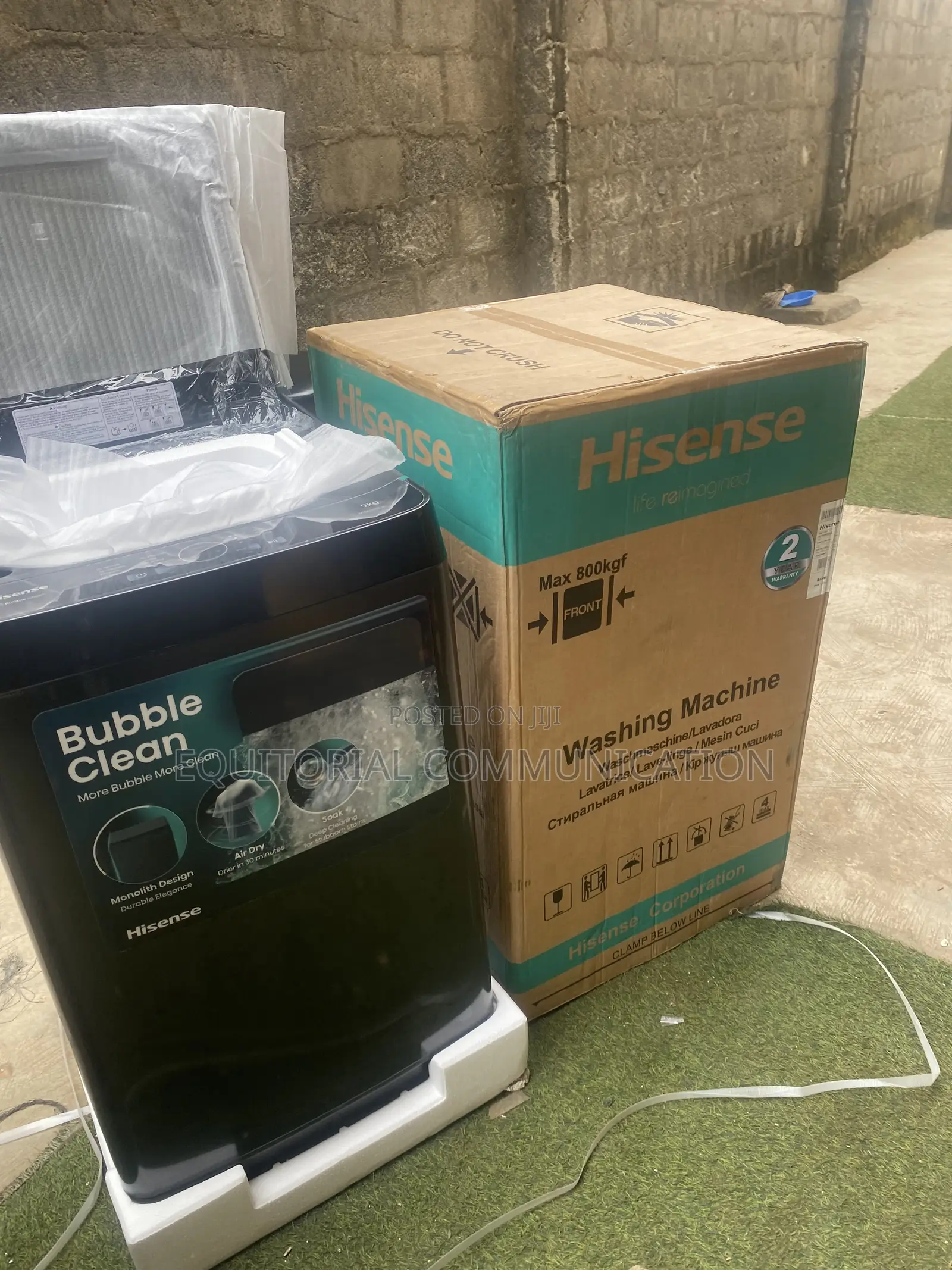 Hisense WT3K9022B 9KG Washing Machine for Families