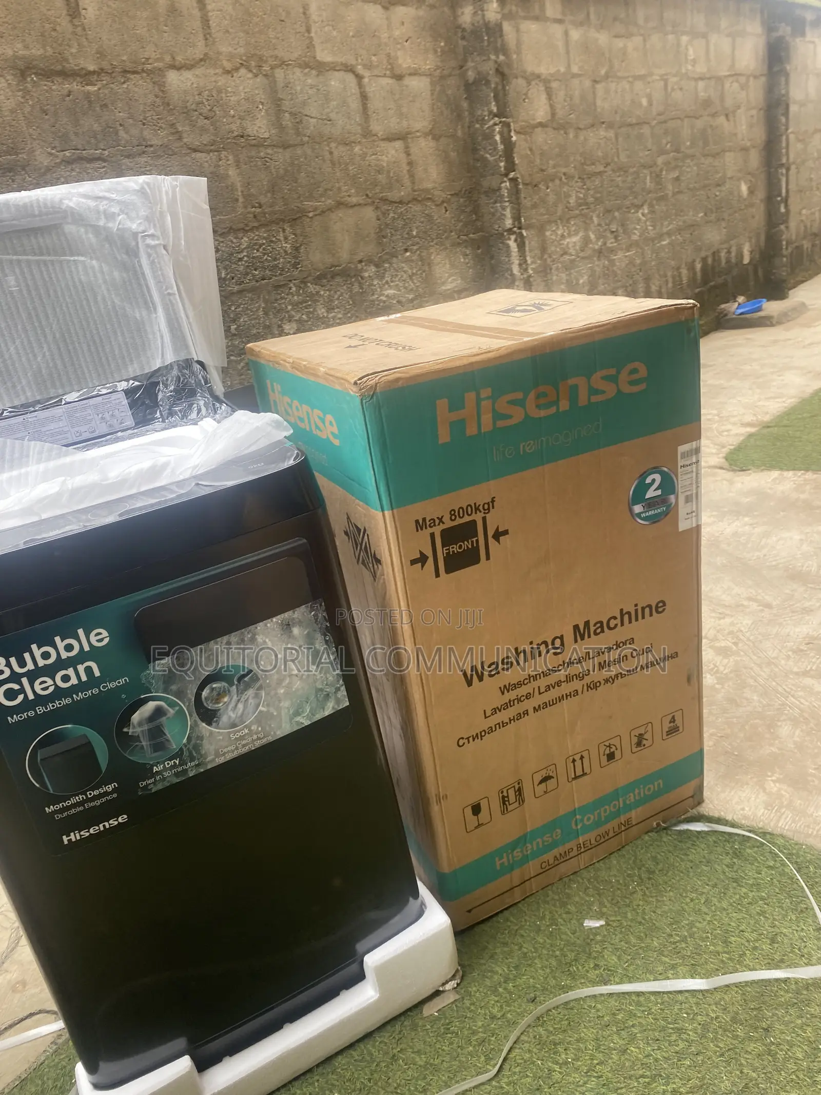 Hisense WT3K9022B 9KG Washing Machine for Families