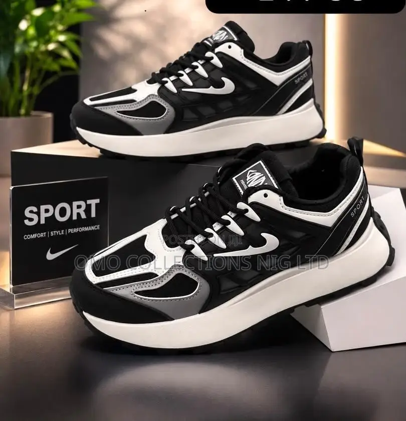 Luxurious Men’s Athletic Sneakers – Stylish, Comfortable Fully Boxed