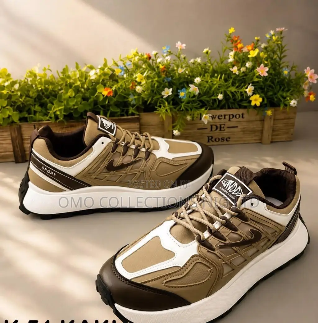 Luxurious Men’s Athletic Sneakers – Stylish, Comfortable Fully Boxed