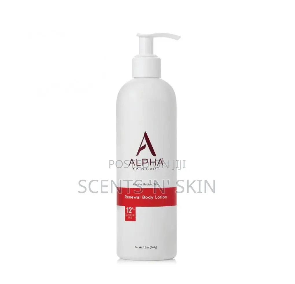 Alpha Skincare Renewal Body Lotion With 12% Glycolic AHA