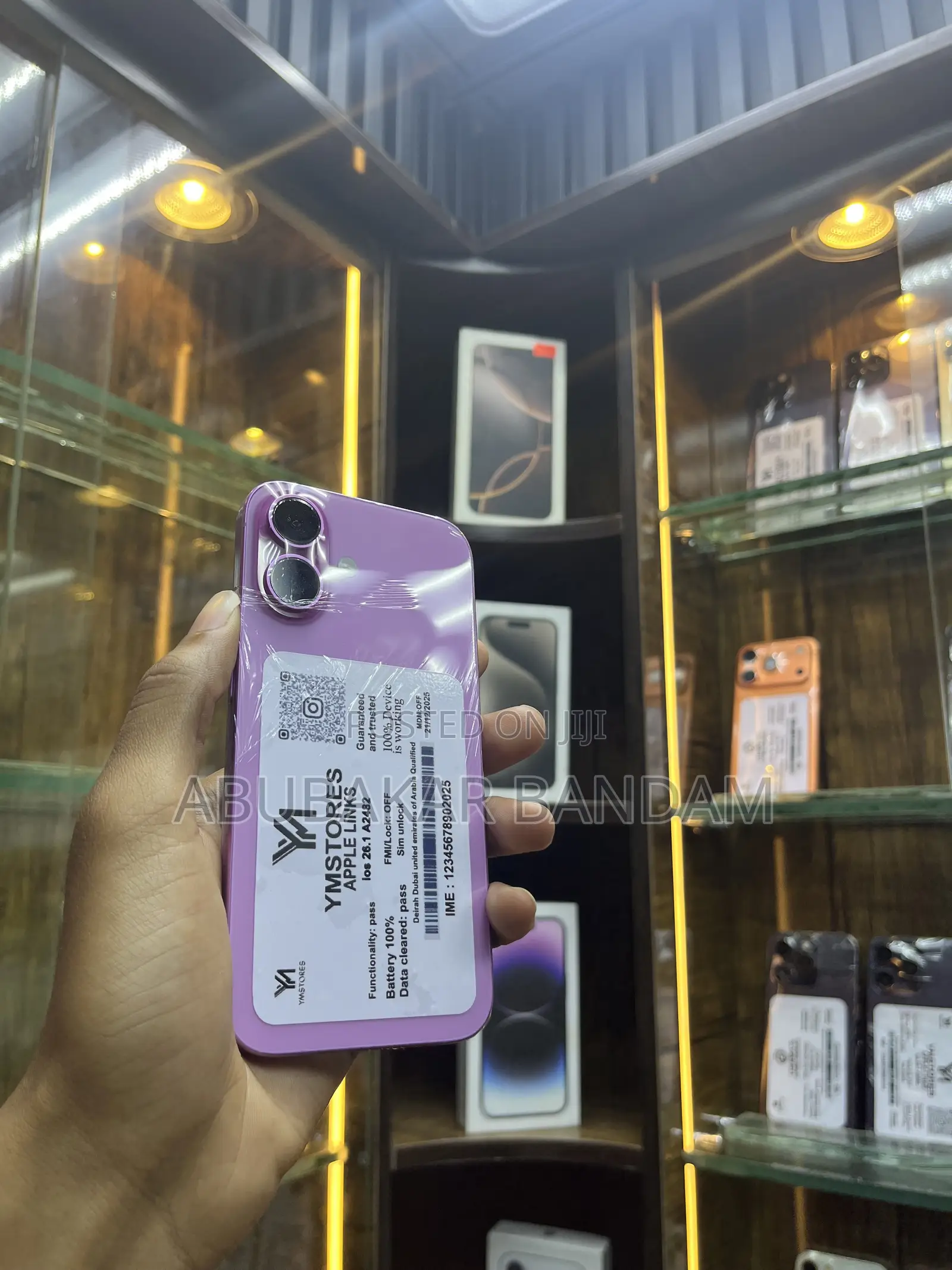 New Apple iPhone 16 128 GB Pink