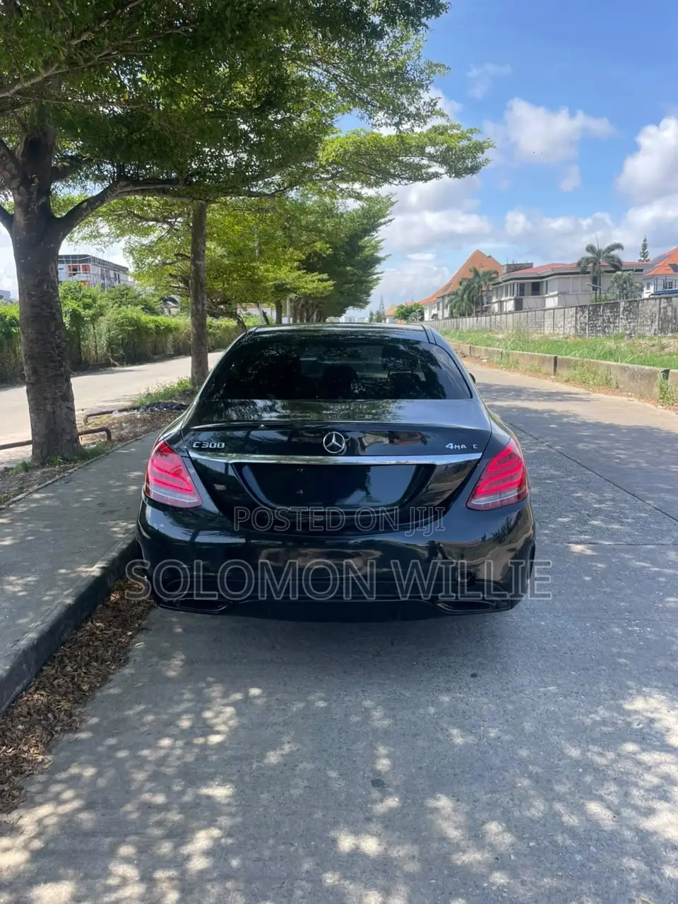 Mercedes-Benz C300 Base C300 AWD 4MATIC Sedan 2018 Black