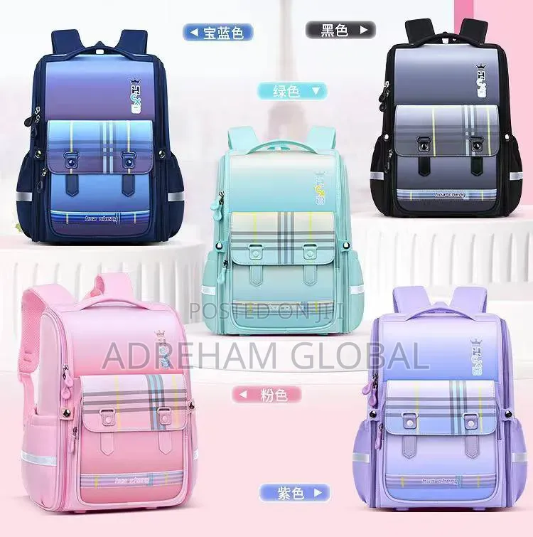 Quality Classy Orthopedic Box Shape School Bag( for Higher Pri Class