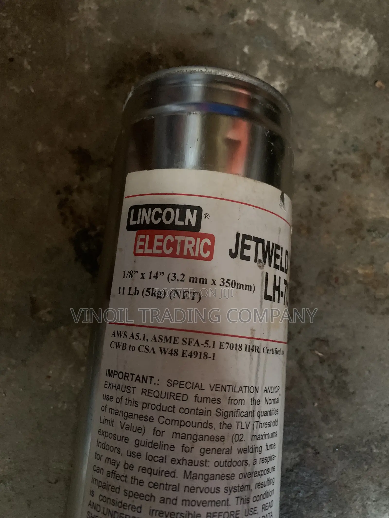 Lincoln Electric Jetweld Lh-70 Welding Electrodes