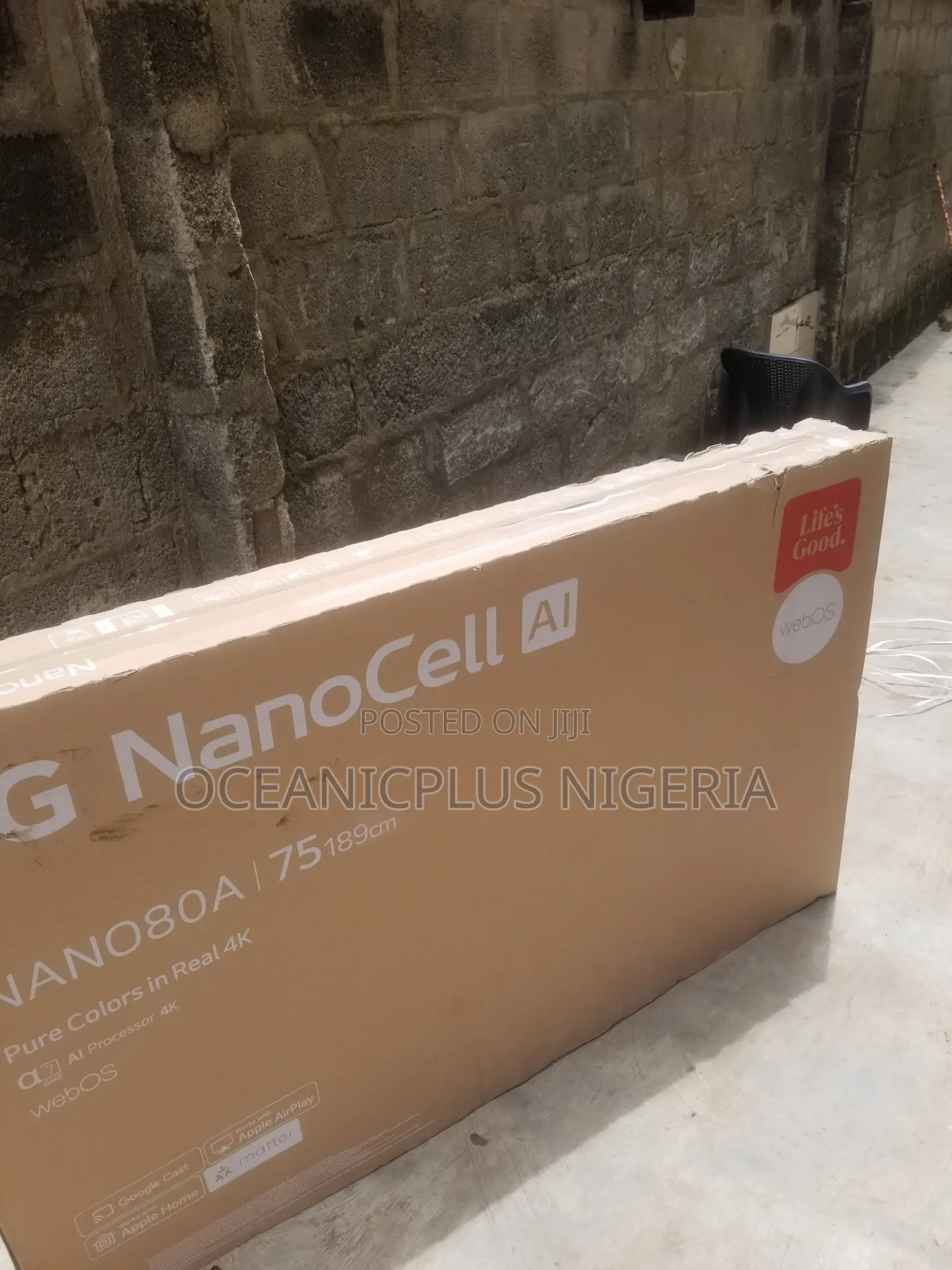 LG 75” NanoCell Ultra HD Smart Television