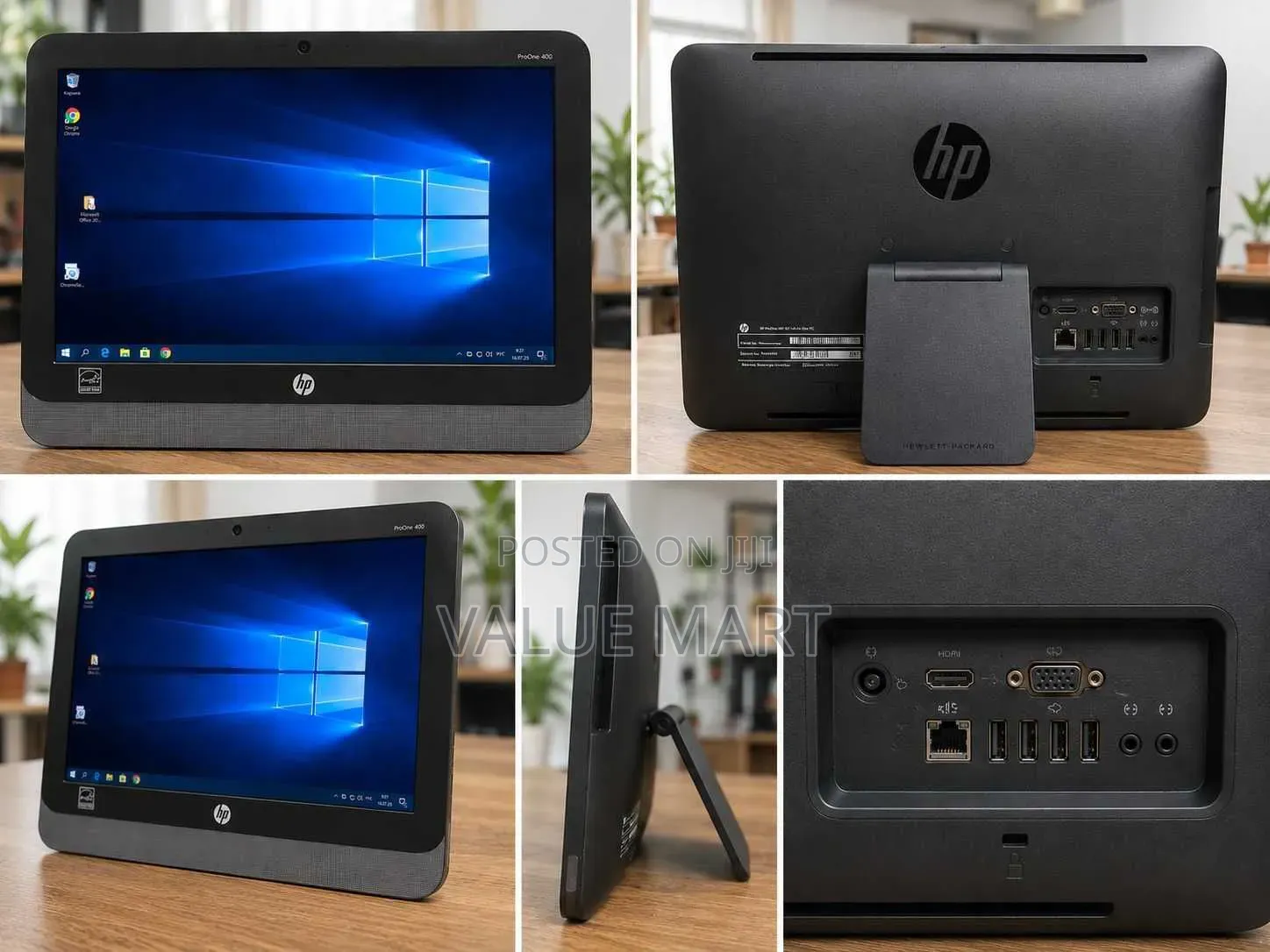 New Desktop Computer HP ProOne 400 4GB Intel Core i5 HDD 500GB