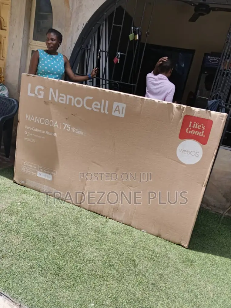 LG NAN080A 75′′ Screen TV for Spacious Rooms