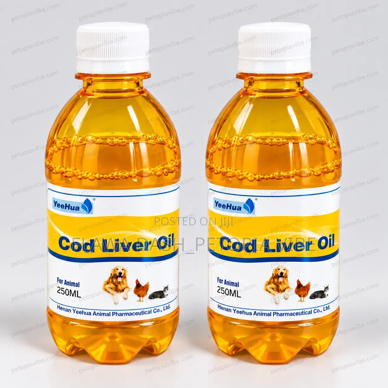 YeeHua Cod Liver Oil for Animals – 250ml