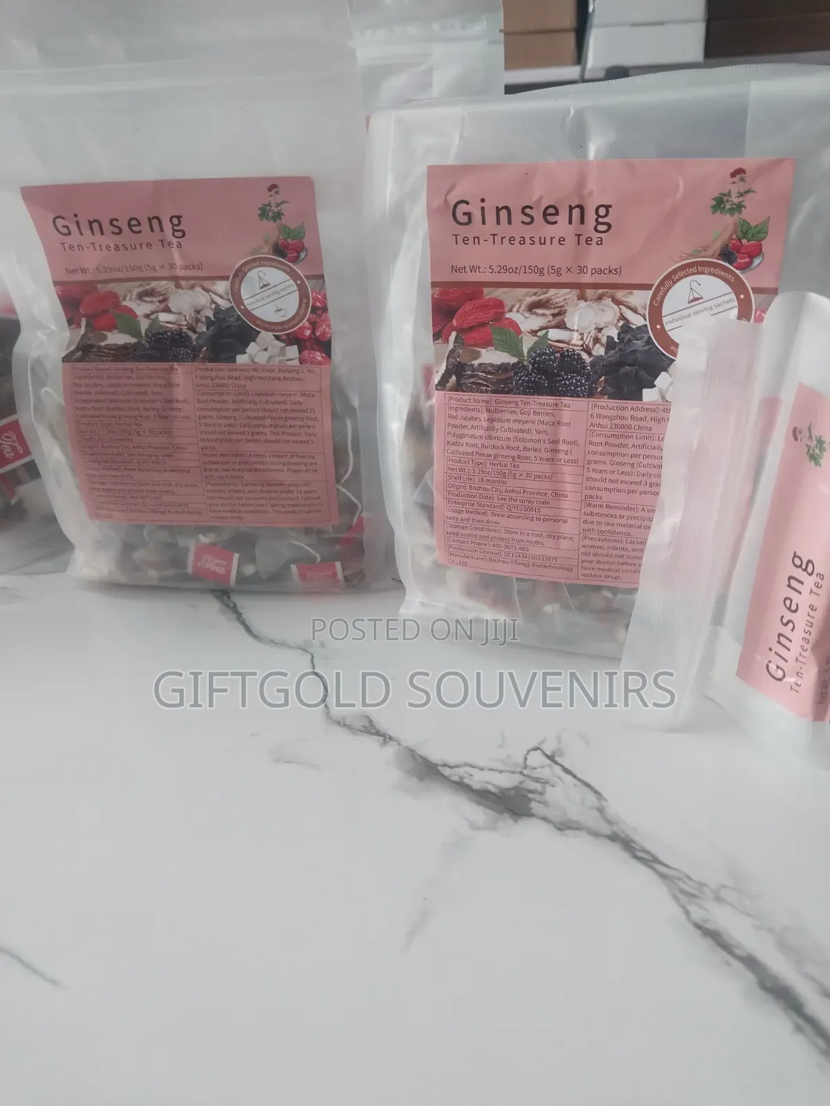 Ginseng Ten-- Treasure Tea, 30 Pack