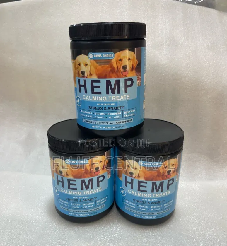 Paws Choice Hemp Calming Treats 180pcs Soft Chews