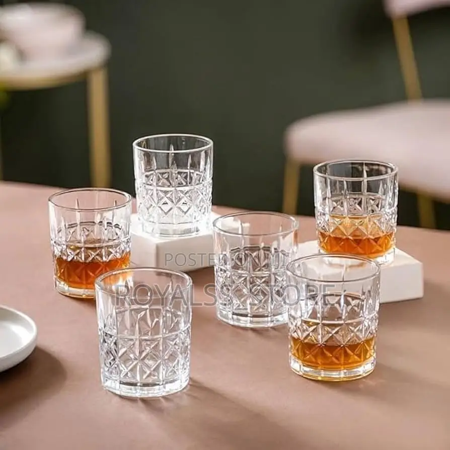 6Pcs 320ml Shot Whiskey Glass