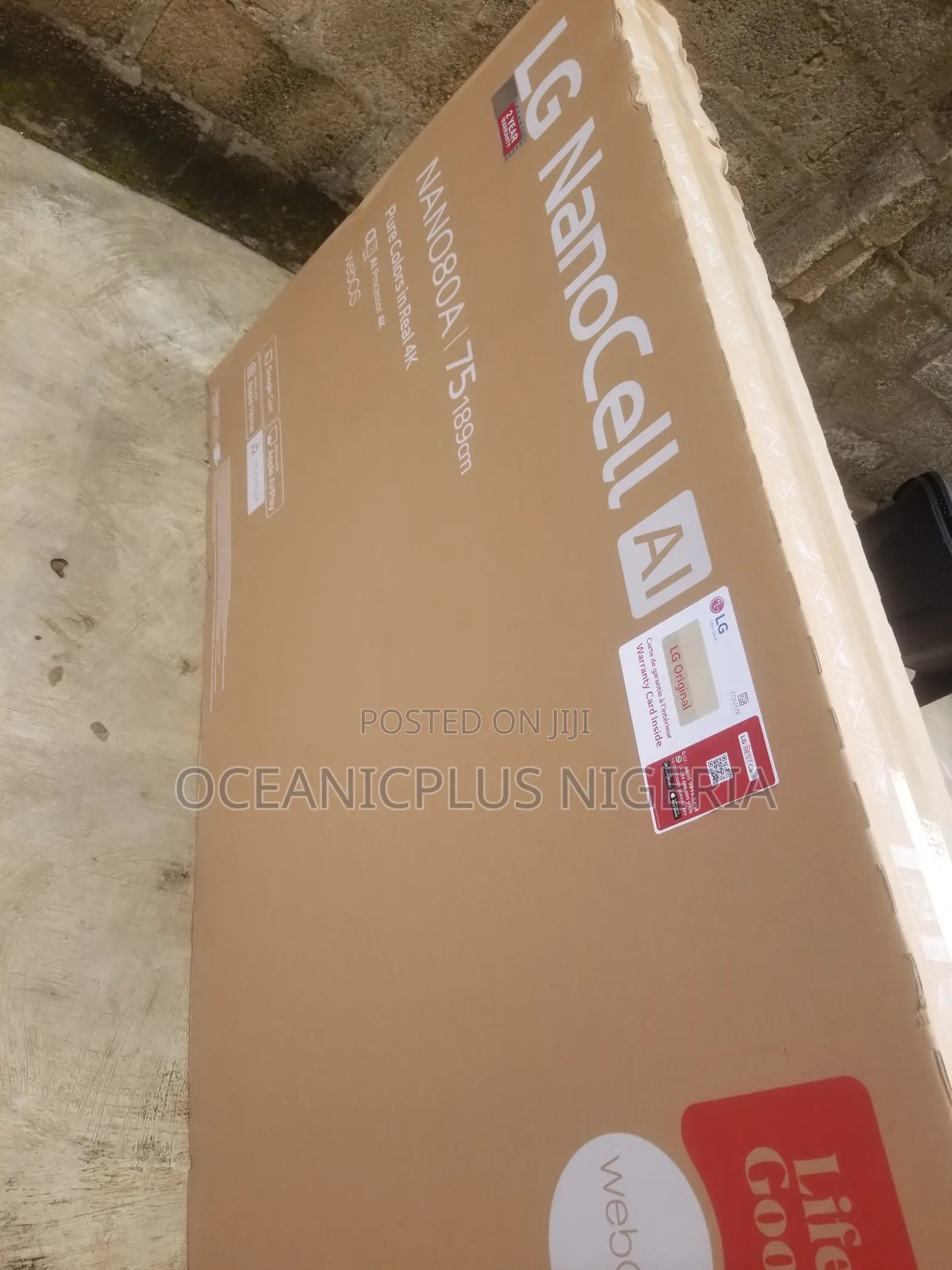 LG Nano80a 75-Inch Immersive Smart TV