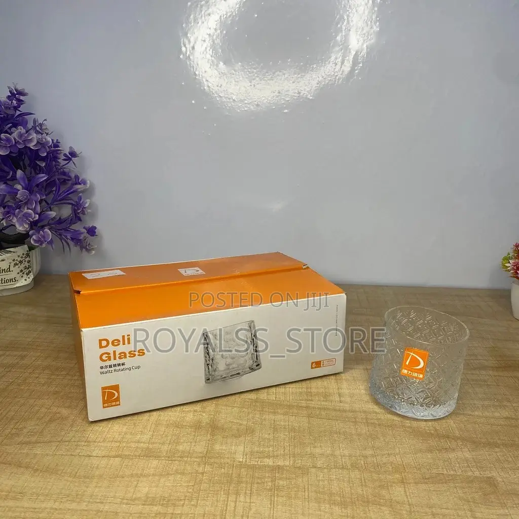 6Pcs 320ml Shot Whiskey Glass