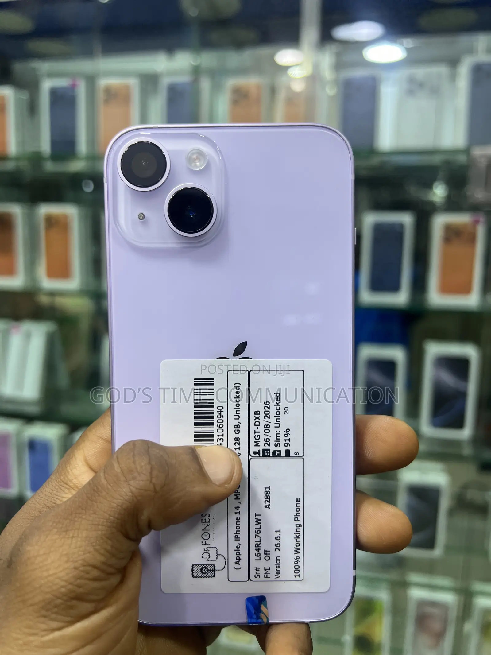 Apple iPhone 14 128 GB Purple