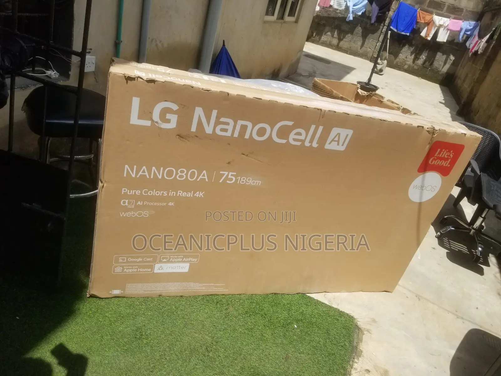 LG Nano80a 75-Inch Immersive Smart TV