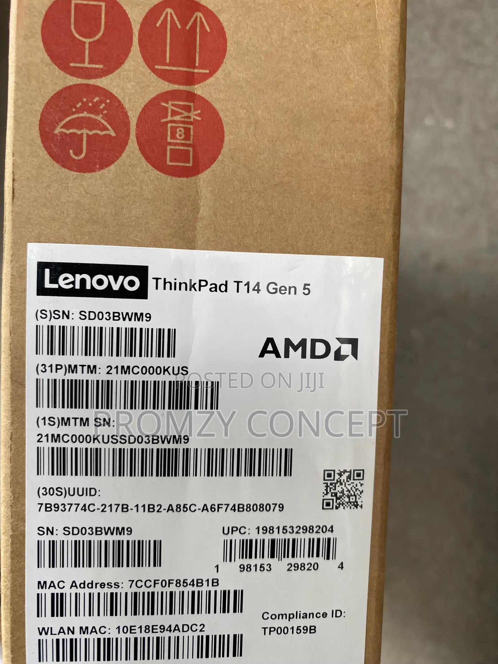 New Laptop Lenovo ThinkPad T14 G4 32GB AMD Ryzen 7 SSD 1T
