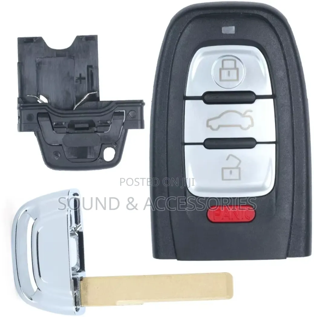 Audi A3 A4 A5 A6 A8 Quattro Q5 Q7 A6 2009-2016 Smartkey Fob 3+1 Button