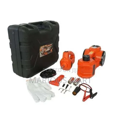 Hydraulic Car Jack With Tyre Inflator