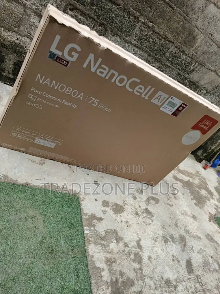 LG 75 Inch Large Display Home Entertainment TV