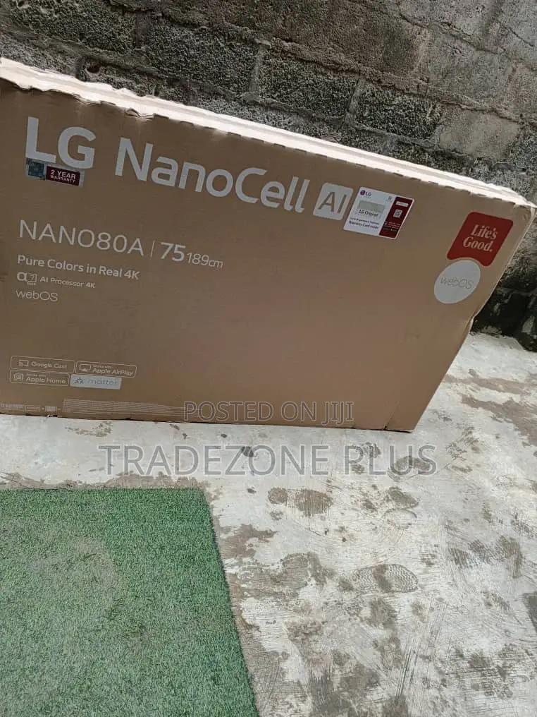 LG NAN080A 75 Inch Flat Panel Television