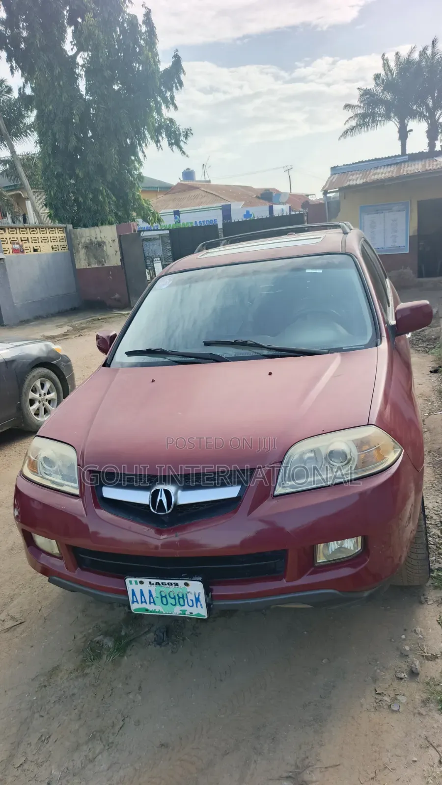Acura MDX Sport 4dr AWD (3.7L 6cyl 5A) 2007 Burgundy