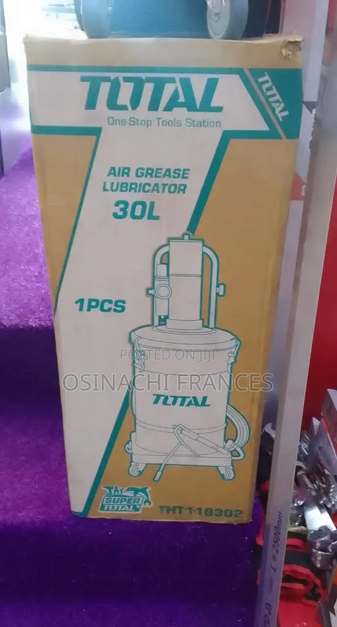 Total Air Grease Lubricator Pneumatic 30L