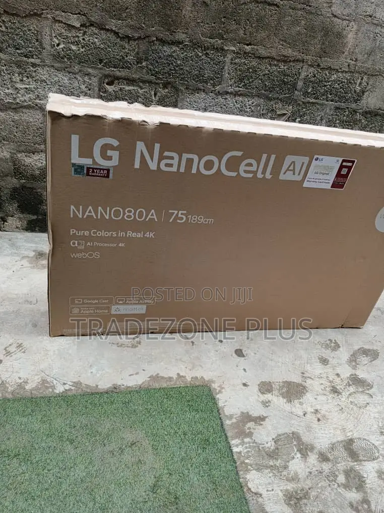 LG 75 Inch Wide Screen Television