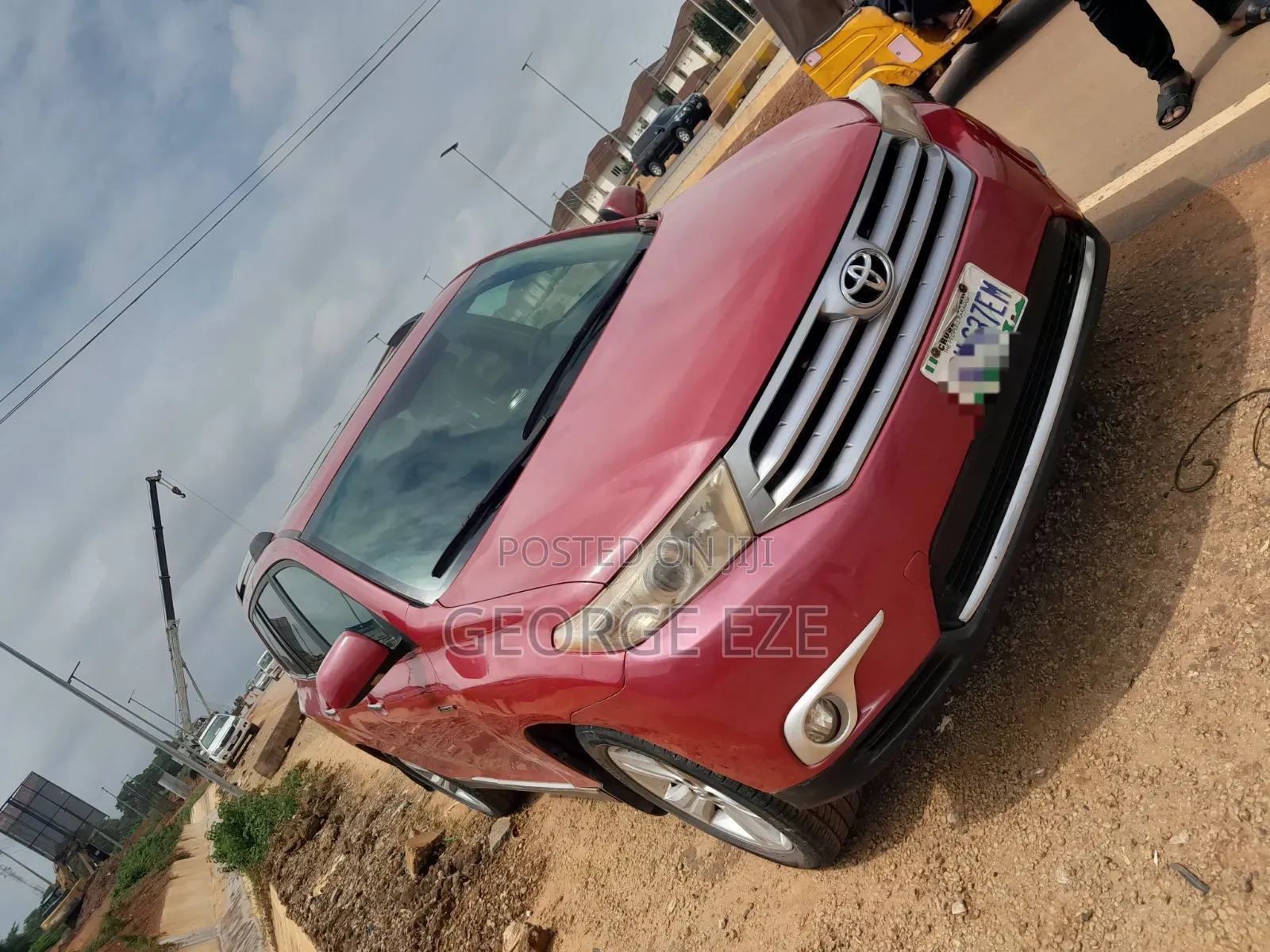 Toyota Highlander 2013 Red