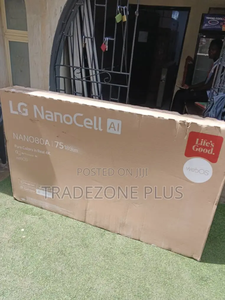 LG Large Screen 75 Inch TV Set