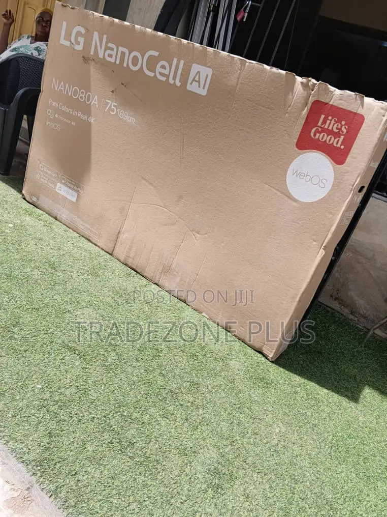 LG Large Screen 75 Inch TV Set