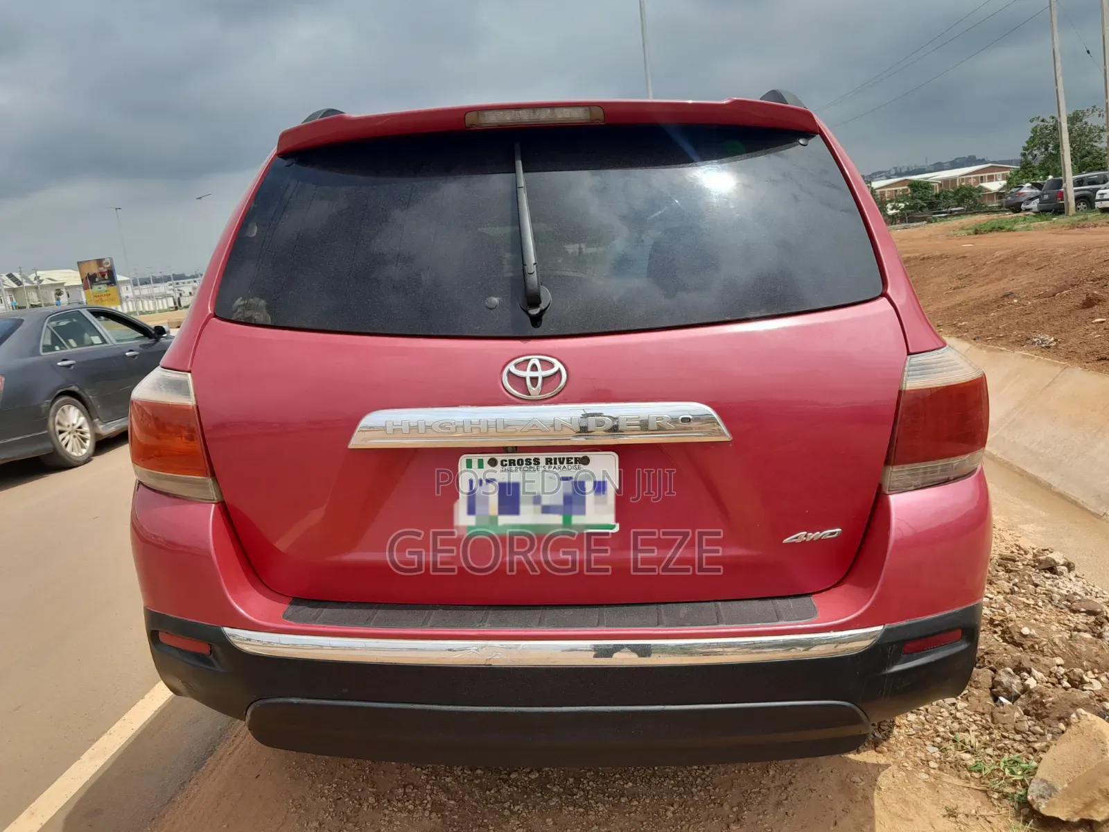 Toyota Highlander 2013 Red