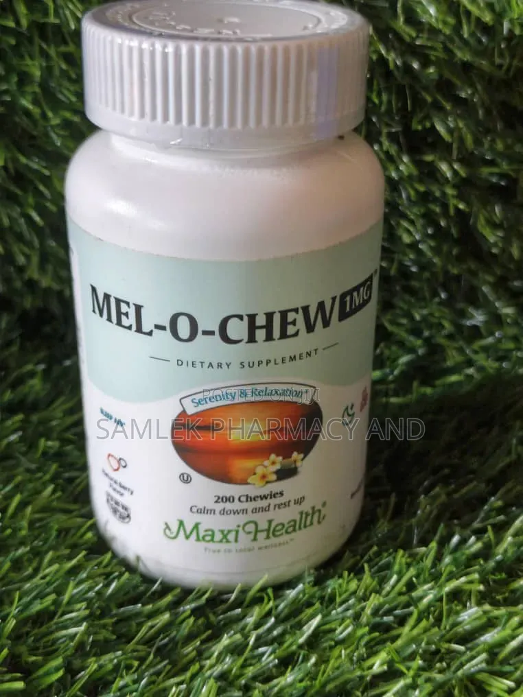 Maxi Health Melatonin 1mg -Restful Sleep for Adults Children-200chew